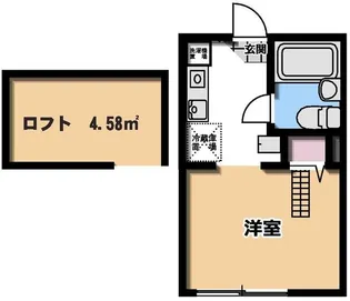 MELDIA浅草【2階】の間取り