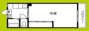 下野マンション【4階】の間取り