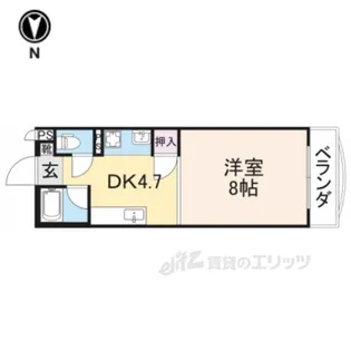 チェリープロムナード【3階】の間取り