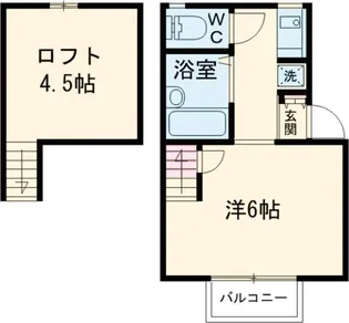 タウンカテッジ瑞江【1階】の間取り