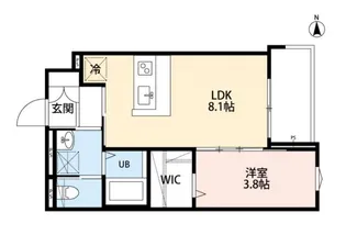 robot home 新所沢【2階】の間取り