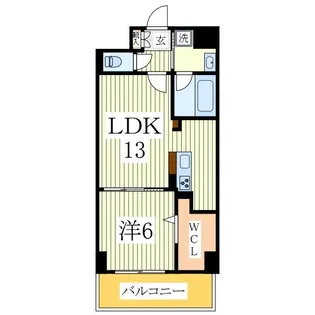 Y’s STATE 天王台【3階】の間取り