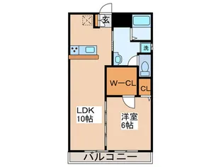 モチダパ-クマンション【5階】の間取り