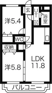 Y&Mグランメゾン【4階】の間取り