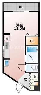 パオ諏訪【1階】の間取り