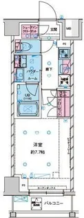 GENOVIA西新井【5階】の間取り