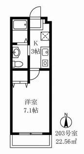 ヒルトップクラブハウス横浜山手【2階】の間取り