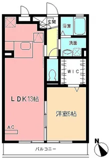 ルミエールK【2階】の間取り