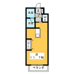 トワクロッシェ【1階】の間取り