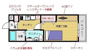 レーベンII【1階】の間取り