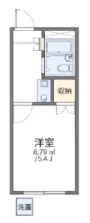 レオパレス井荻第2【1階】の間取り
