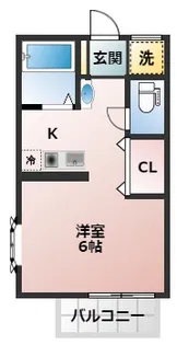 カーサグランディール【1階】の間取り