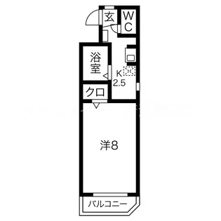 シャインヒル【2階】の間取り