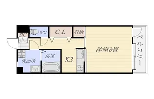 シャーロットタウン【4階】の間取り