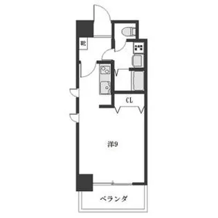 レジデンス新瀬戸【5階】の間取り