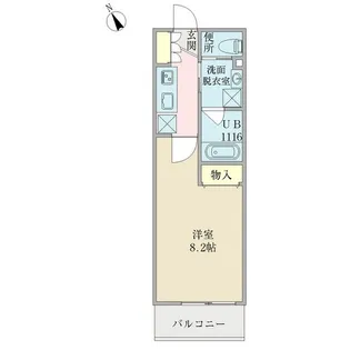 ALIVIO【4階】の間取り
