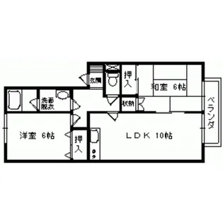 ファミール【1階】の間取り