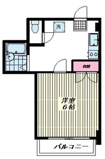 ドルフケンマート【3階】の間取り