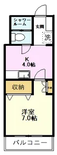 ベルピア【3階】の間取り