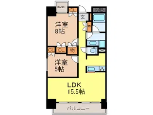 Generous【3階】の間取り