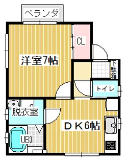 スジェールハイムA【2階】の間取り