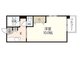 第5山縣ビル【5階】の間取り