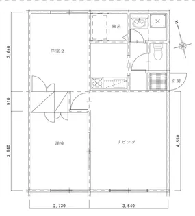 ベルスマート桜【2階】の間取り