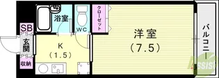 コパンジューヌIII【4階】の間取り
