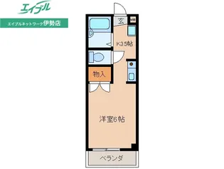 メゾンクレール【1階】の間取り