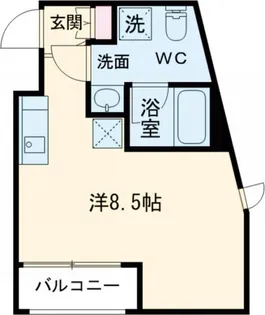 レピュア十条レジデンス【1階】の間取り