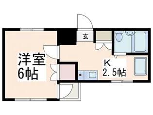 メゾン藤が丘【4階】の間取り