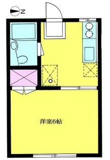 エステートピア富士森・2号棟【2階】の間取り