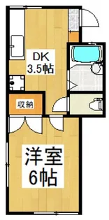 さくらレジデンス【1階】の間取り