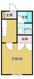 メゾン桜田 B【2階】の間取り