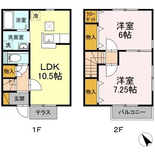 RHB御成台Fの間取り