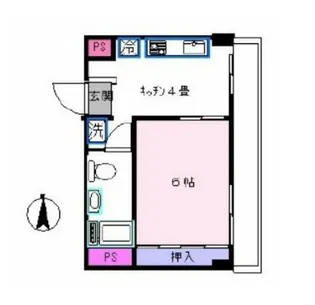 三喜ビル【3階】の間取り