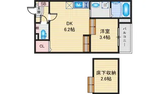 G-SQUARE【1階】の間取り