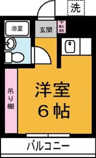 東光コーポ【2階】の間取り