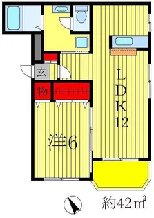 ファーストM&E・II【3階】の間取り