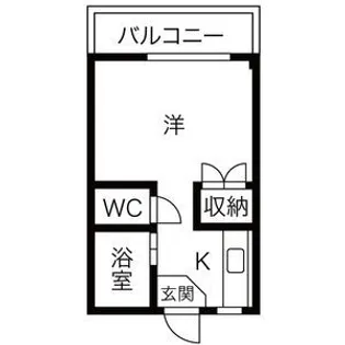 コーポ能勢【2階】の間取り