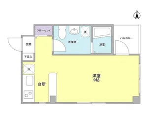 シャイン キューブ【2階】の間取り