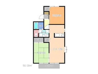 エクセラン佐藤 A【1階】の間取り