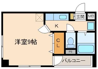 モンソレイユ【7階】の間取り