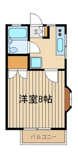 ハイムアゼリア【1階】の間取り