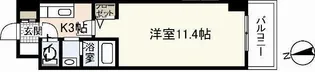 シャルマン財官I【1階】の間取り