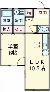 静岡県浜松市浜名区細江町気賀【一戸建】の間取り