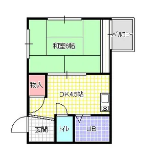 センチュリー寝屋川【3階】の間取り