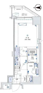グランリーヴェル横濱プルミエ【4階】の間取り