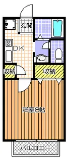 ルミエール南大泉【2階】の間取り