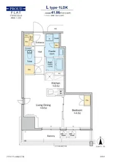 東京都新宿区四谷3【マンション】の間取り
